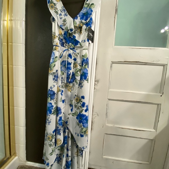 Royal Blue & White Summer dress! 
Beautiful bright colors.
Never worn w tags - Picture 3 of 10